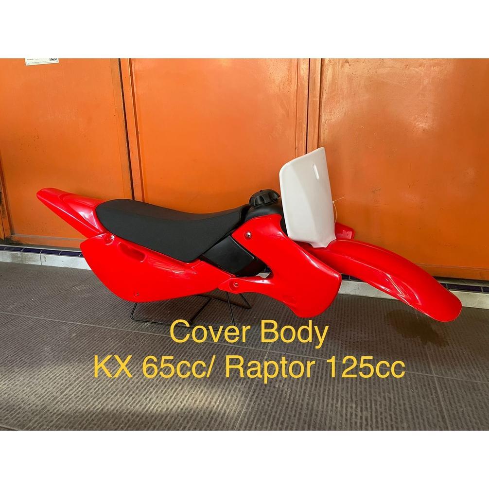 Cover Body Plastik SET Mini Trail Kawasaki KX 65 cc - Minimoto Raptor 125 cc
