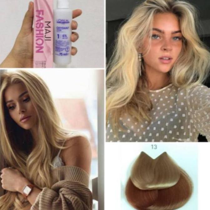Loreal majifashion P13 Golden sand light warm blonde