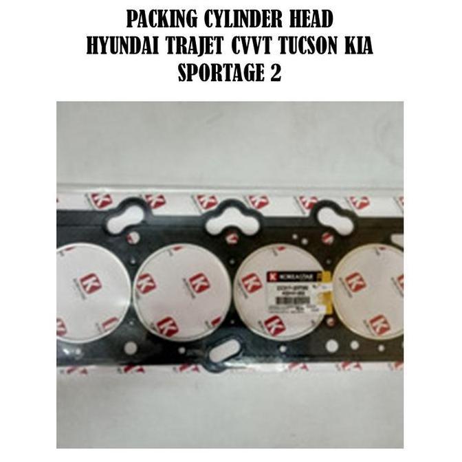 PACKING PAKING CYLINDER HEAD HYUNDAI TRAJET CVVT TUCSON GASKET READY
