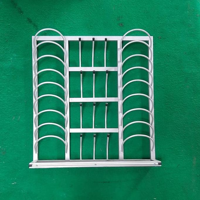 Rak Piring Gantung Aluminium
