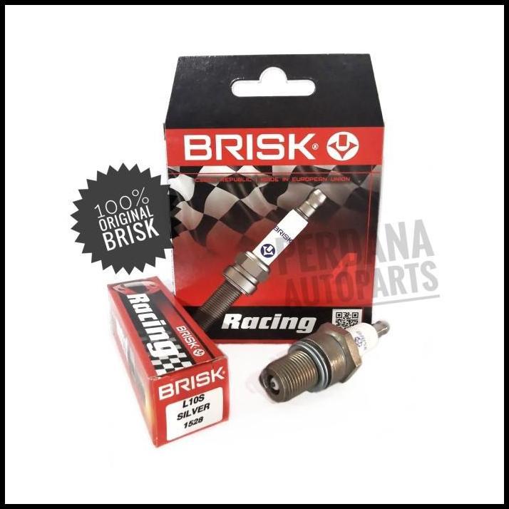 TERBARU BRISK SILVER RACING BUSI MOTOR 2TAK DRAT PANJANG KAWASAKI NINJA 150 