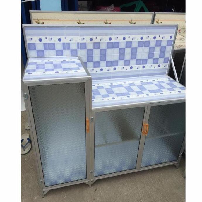 RAK KOMPOR ALUMINIUM MEJA KOMPOR 3 TU RAK KOMPOR 3 TU RAK DAPUR