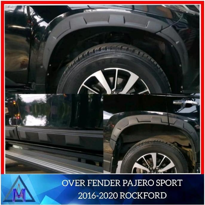 Over Fender Pajero Sport 2016 2017 2018 2019 2020 Model Rockford Fender Trime All New Pajero Sport 2