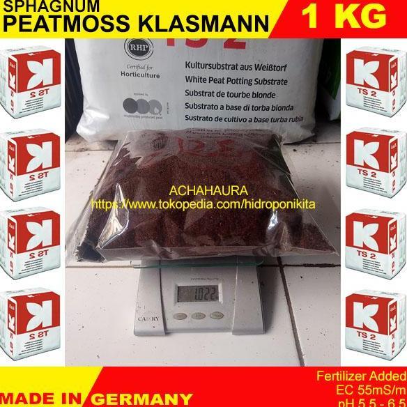 MEDIA TANAM PEATMOSS SPHAGNUM 1Kg IMPORT PEAT MOSS
