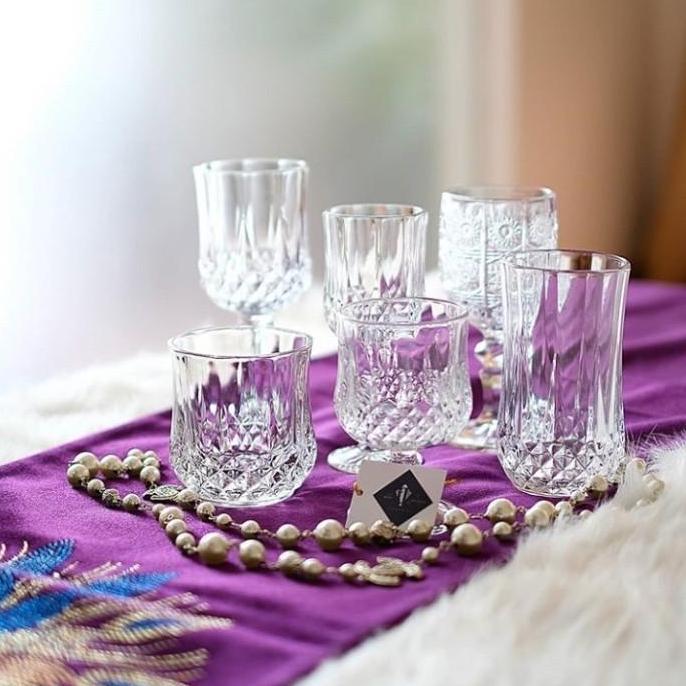 Gelas Kristal Pendek / Gelas Kristal Pendek / Gelas Mewah /Gelas Pesta