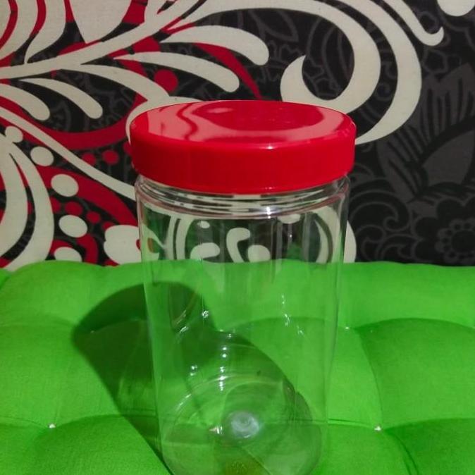 Jar/toples tinggi plastik/ canister unik kapasitas 1000ml/ cheese stik
