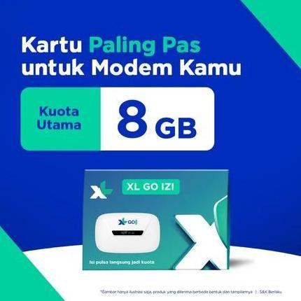 TATASTRATA31 - KARTU PERDANA XL GO - KHUSUS PERANGKAT MIFI (MODEM PORTABLE WIFI)