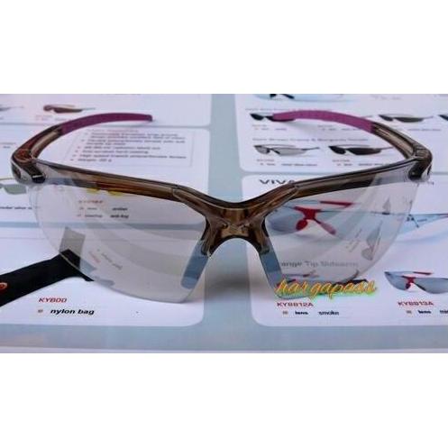 Kaca mata safety King'S KY 733,Clear Silver Mirror