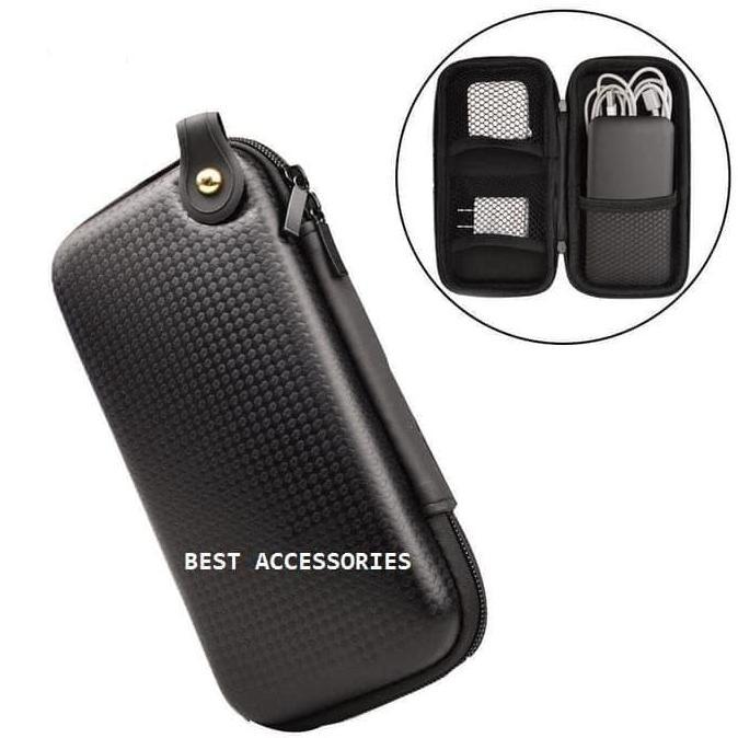 Ryokoo- Pouch Travel Bag Organizer Kabel Charger Vape Pod Power Tas Shockproof