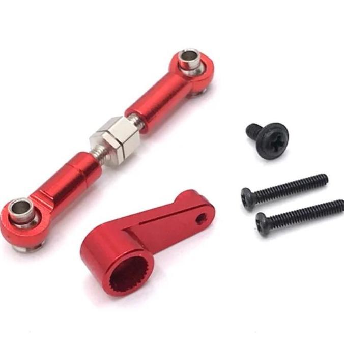 upgrade servo link pull rod metal wltoys 144001 xk rc 1/14 buggy 1287