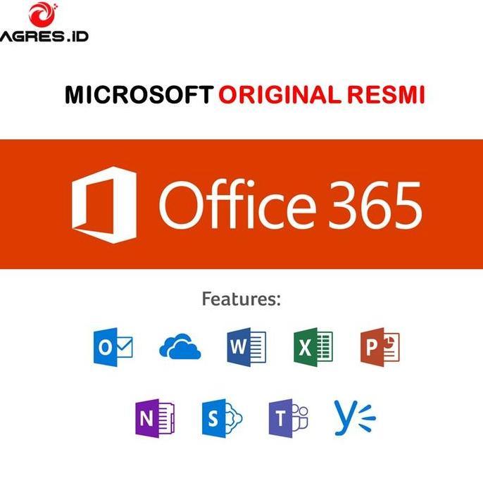 Microsoft Office 365 Personal SUBSCRIBTION - License 1 Tahun - Original License
