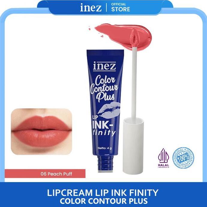 Lipstudio- Inez Lip Ink-Finity Liquid Lip Color Lipstik Color Contour Plus Lasting Lipstick Waterpro