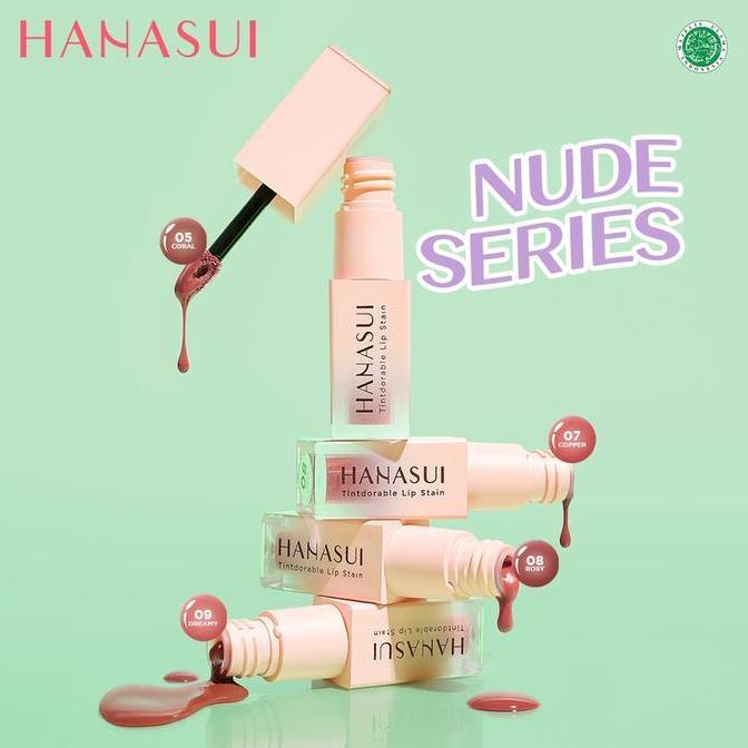 Lipstudio- Hanasui Tintdorable Lip Stain - Lip Tint | Bpom Liptint Lip  Tint Lipstick Gloss