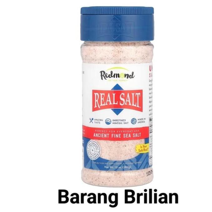 REDMOND REAL SALT ANCIENT FINE SEA SALT ORGANIC 284GR GARAM REALSALT