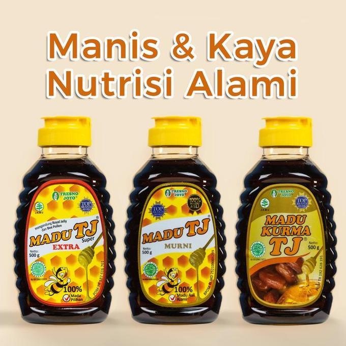 MADU TJ SUPER 500GR | MADU TJ EXTRA | MADU MURNI | MYMOM