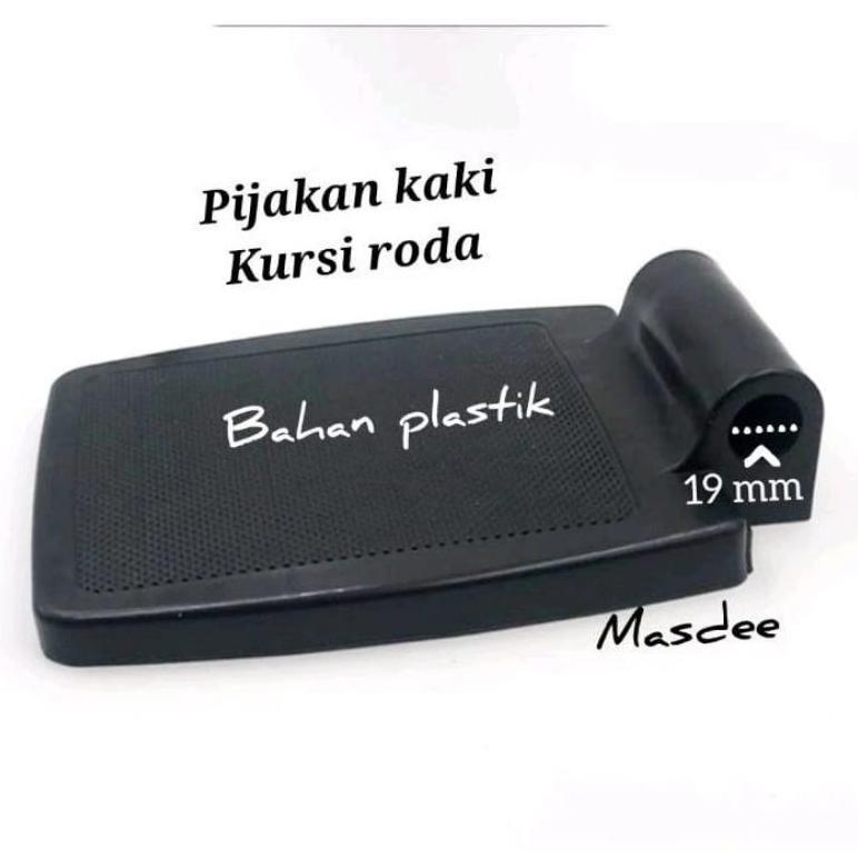 injekan kaki kursi roda/dampalan kaki kursi roda/pijakan kaki kursi roda sperpart kursi roda