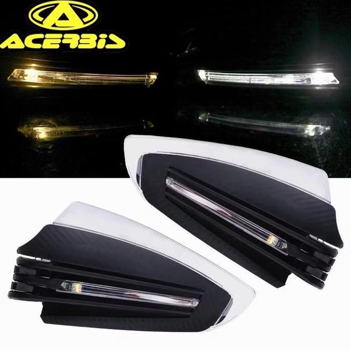 SHAKIMZ Handguard pelindung stang tangan Acerbis carbon plus senja Supermoto Klx Ktm Crf ADV Xmax Nm