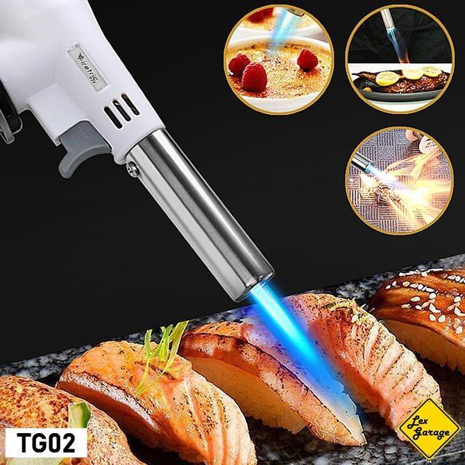 Blow Torch Gas Flame Gun Alat Las Portable Kepala Las Gas LPG