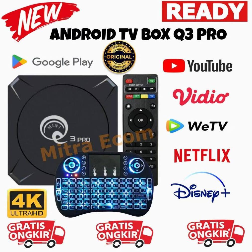 Mitraecom Mini Q3 Pro Android Tv Box Mini Q3 Pro Media Player