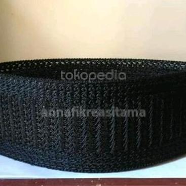 kopiah rajut assalam hitam polos . peci kopyah bast quality