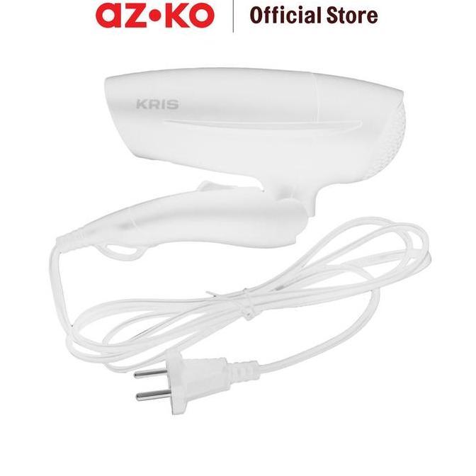 KRIS HAIR DRYER TRAVEL 600 WATT - PUTIH