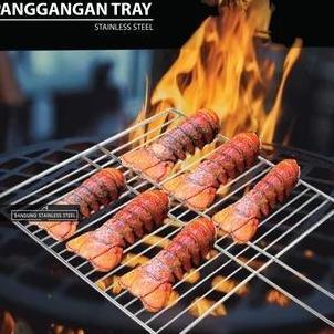 Panggangan Bakar Ikan* Panggangan Jepit* Panggangan Besi Stainless