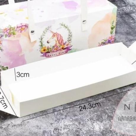 Cake box kotak kue lapis kotak bolu gulung