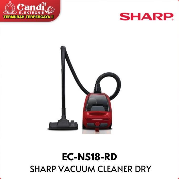 Sharp Penyedot Debu Vacuum Cleaner Dry Ec-Ns18-Rd