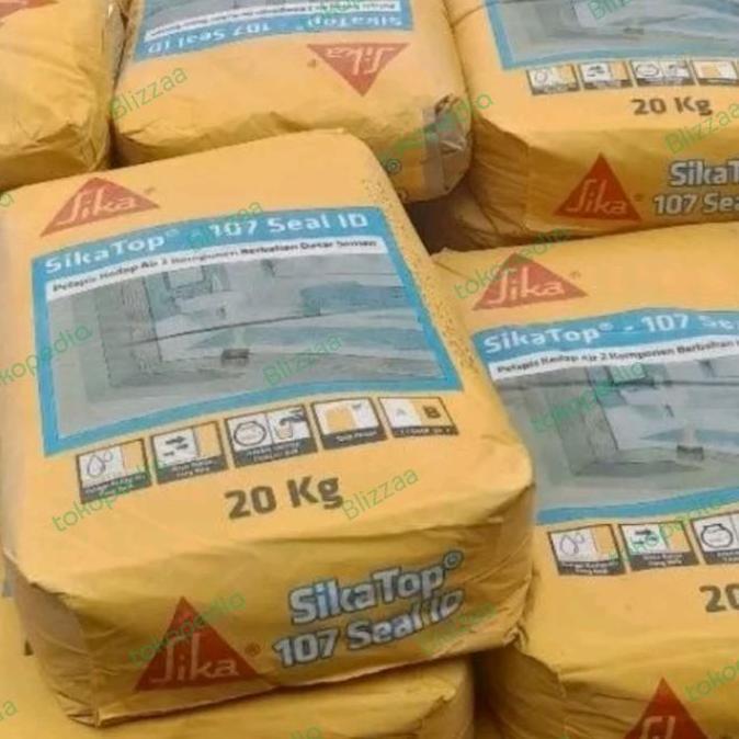 Bst Ready Sika Top 107 Semen 20Kg Mortar Semen Sika Top 20Kg - Semen Saja Best Seller