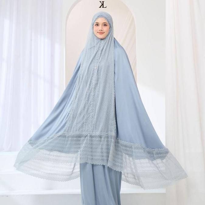 Kallia Label Luma Prayer Robe by Kallia | Mukena Mahar | Packaging with Box
