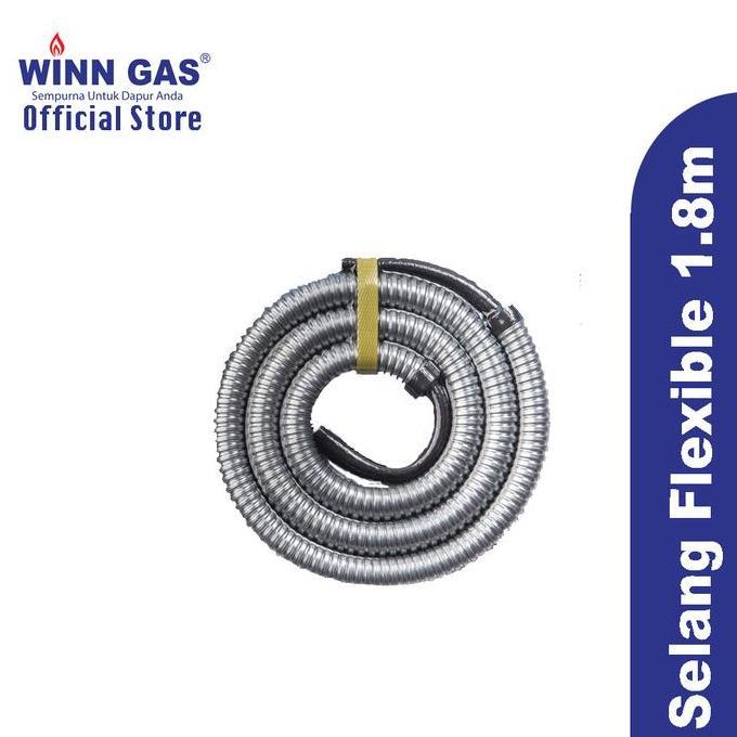 Akusesari- Winn Gas Paket Regulator Selang Flexible W118M
