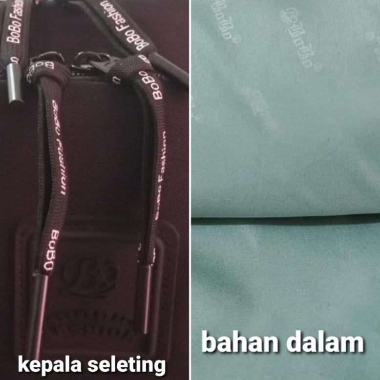 NEW BOBO FASHION - Tas pinggang wanita bobo 2049-3 waistbag wanita nilon waterproof