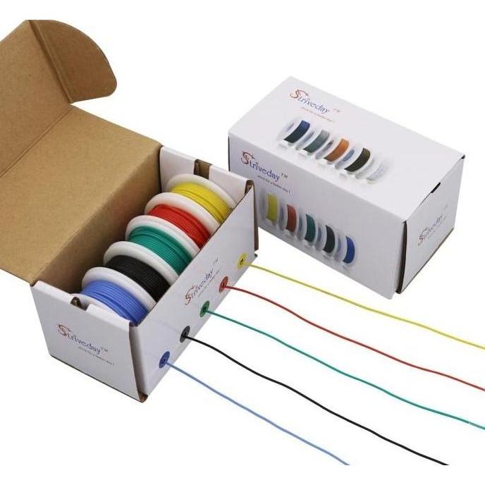 Kabel Cable Tunggal Awg 28 Awg28 28Awg 1 Roll 32 Meter