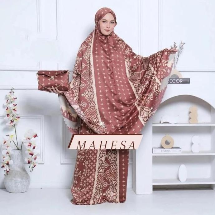 MAHESA.ID Mukena Dewasa Daily 2in1 DI0R Series | Mukena Premium 2 in 1 Luxury | Mukena Jumbo Dewasa 