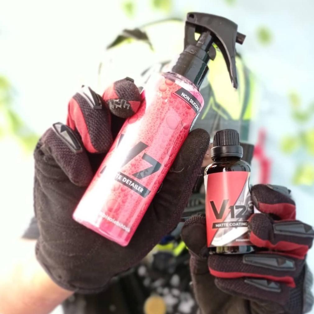 Discount V12 Matte Coating - Pengkilap Perawatan Ceramic Coating Body Motor Mobil Doff