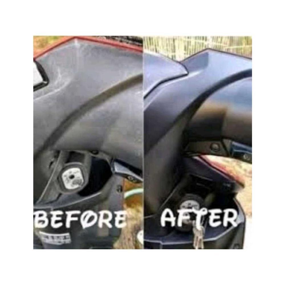 Promo  Black Magic Pengkilat Body Motor Permanent Pengkilat Body Motor Black Doff Semir Body (70Ml)