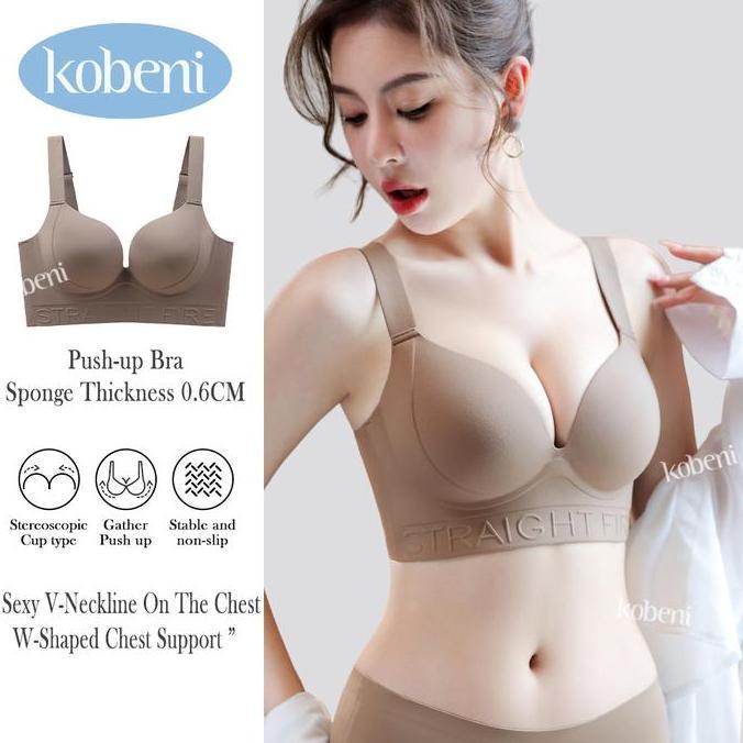 Kobeni Bra Warna Bh Mengumpulkan PD besar Pakaian Dalam Basic Tanpa Kawat Cewek Lingerie Plain Desai