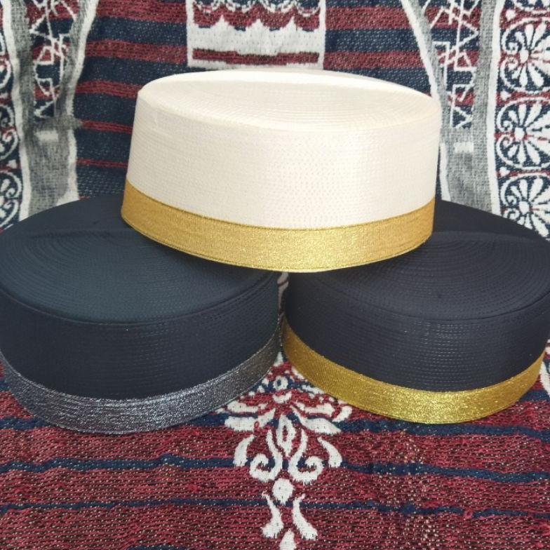 Discount Songkok Recca Peci Reca BUGIS HITAM BONE peci anak Peci Hitam Songket Songkok peci putih Pe