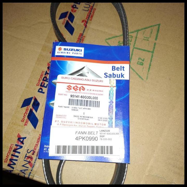 TERBARU SGP FAN BELT 4PK990 BANDO TALI KIPAS FANBELT 4PK 990 BALENO