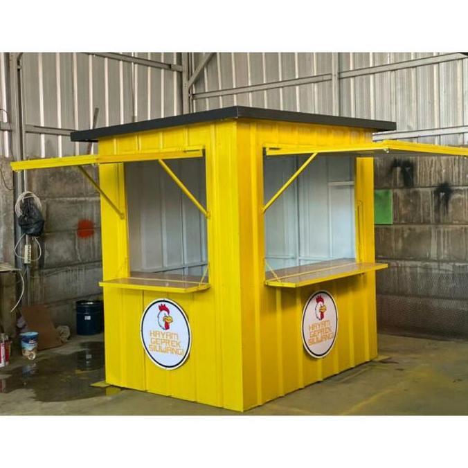 Terlaris Booth Container Minimalis