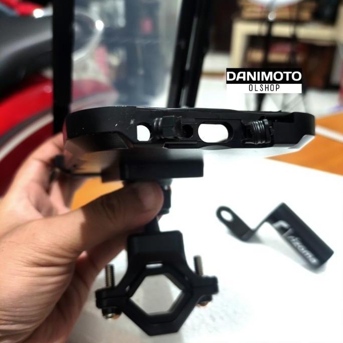 HOLDER HP STANG SPION MOTOR ANTI AIR WATERPROOF NMAX PCX ADV BEAT MIO