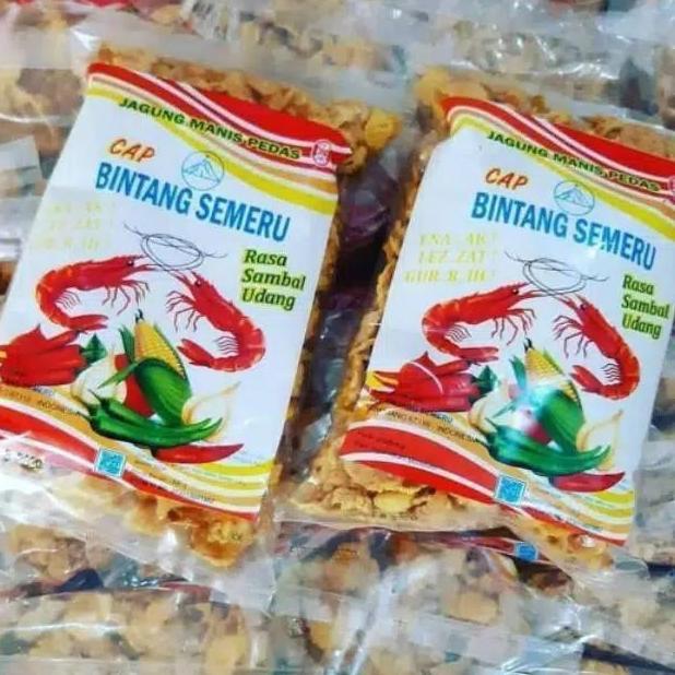 (PROMO) 1 BAL ISI 20 JAGUNG MANIS PEDAS CAP BINTANG SEMERU MARNING