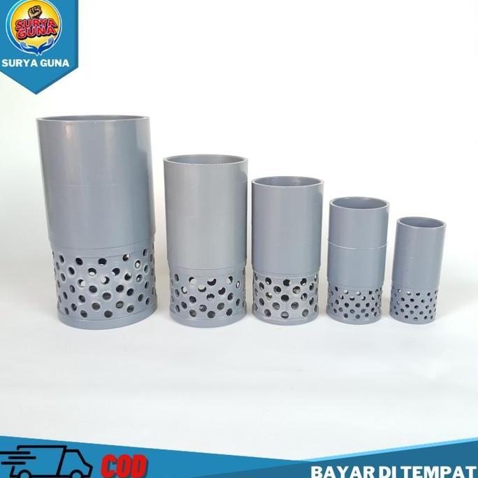 tusen klep pvc 3 inch klep paralon pompa air