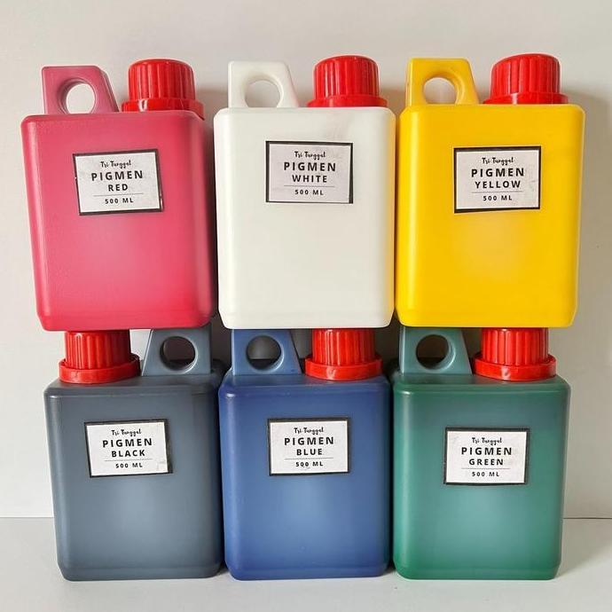 Waterbased Pigmen 500gr Pigmen Warna Warni Campuran Pewarna Cat Tembok Alat Perlengkapan Peralatan P