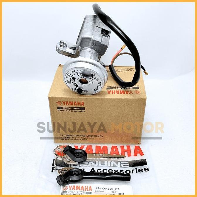 Promo Kunci Kontak Set 2PH Keyset Original Yamaha Mio M3 Mio Z Mio S Kunci Motor 1 Set Key Set Konci