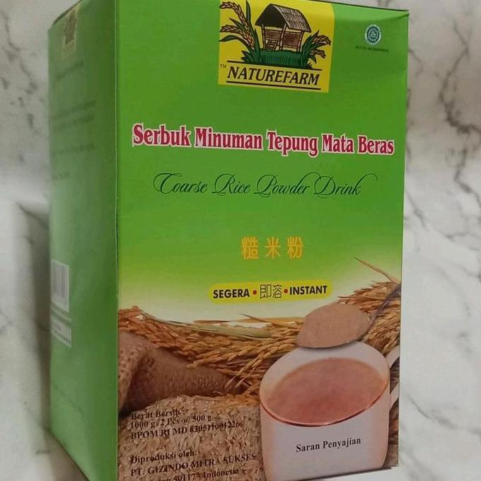 TEPUNG MATA BERAS MERAH / CRP 1 KG /BEKATUL