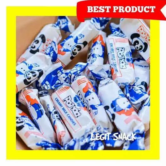 Snack- Permen Susu Panda 100 Pcs Halal / Panda Milk Candy