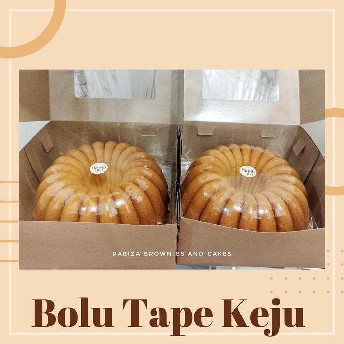 Bolu Tape Keju size 20x20 cm HT