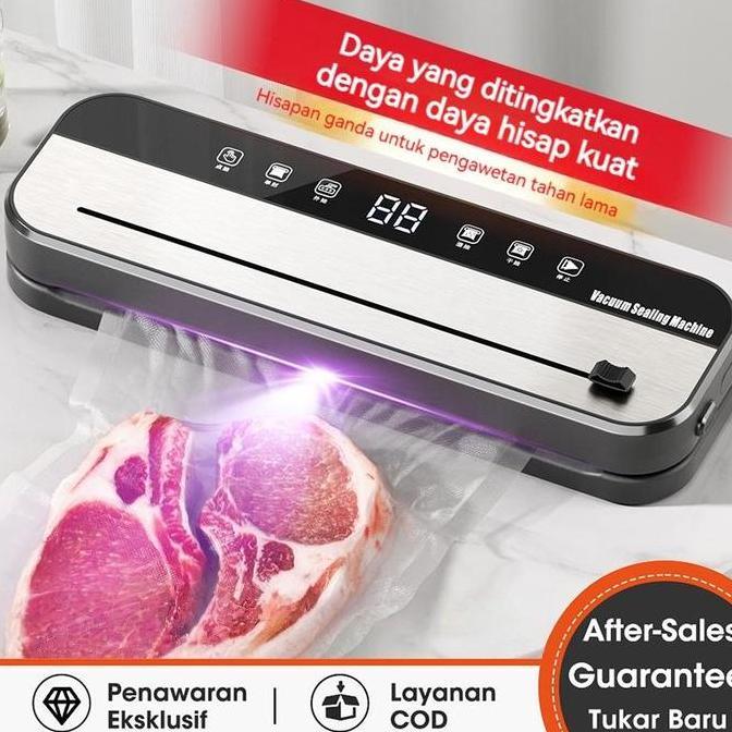 COD vacuum sealer makanan vacuum sealer makanan basah dan kering vacuum sealer frozen food Penyegel 