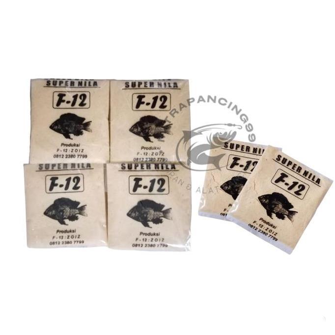 Umpan Super Nila F-12 - Umpan Pancing Ikan Per Pack